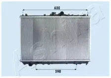 Радиатор, охлаждение двигателя ASHIKA купить