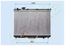 Радиатор, охлаждение двигателя ASHIKA купить