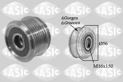 Ременный шкив, генератор SASIC купить