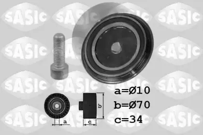 Паразитный / Ведущий ролик, зубчатый ремень SASIC купить