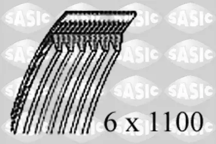 Поликлиновой ремень SASIC купить