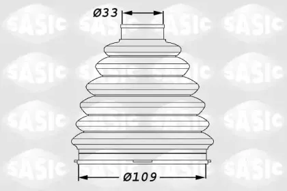1900004   SASIC - Пильовик привідного валу SASIC купить