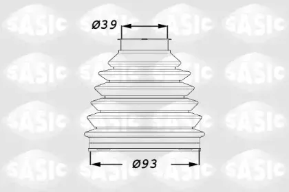 1900015   SASIC - Пильовик привідного валу SASIC купить