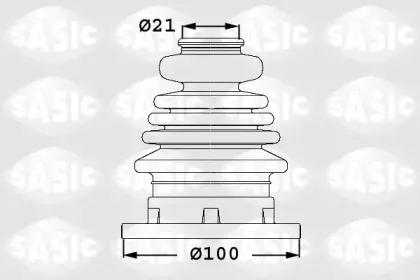 Комплект пылника, приводной вал SASIC купить