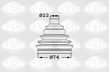 Комплект пылника, приводной вал SASIC купить