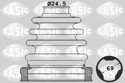 Комплект пылника, приводной вал SASIC купить