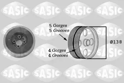 Ременный шкив, коленчатый вал SASIC купить