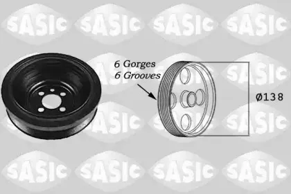 Ременный шкив, коленчатый вал SASIC купить