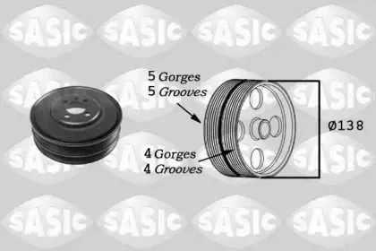 Ременный шкив, коленчатый вал SASIC купить
