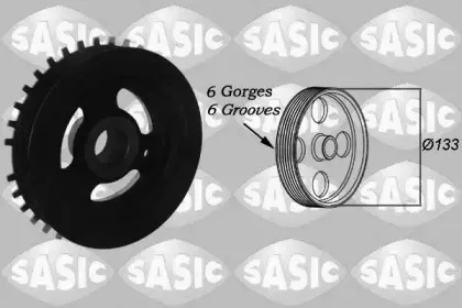 Ременный шкив, коленчатый вал SASIC купить