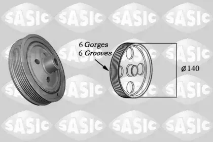 Ременный шкив, коленчатый вал SASIC купить