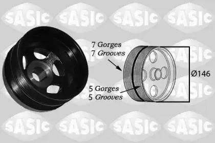 Ременный шкив, коленчатый вал SASIC купить