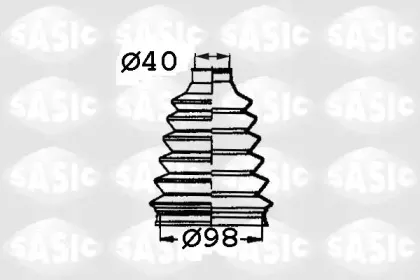 2933023   SASIC - Пильовик привідного валу SASIC купить