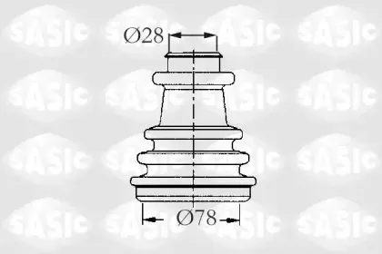 Комплект пылника, приводной вал SASIC купить