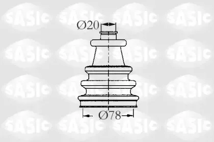 2933743   SASIC - Пильовик привідного валу SASIC купить