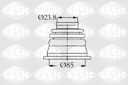 Комплект пылника, приводной вал SASIC купить