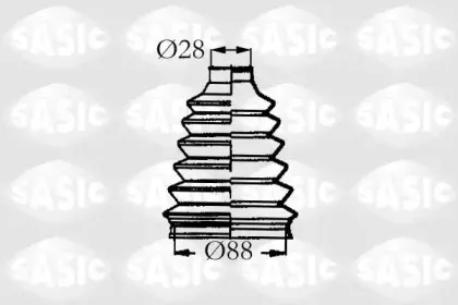 4003455   SASIC - Пильовик привідного валу SASIC купить