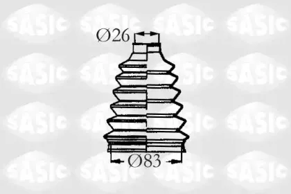 Комплект пылника, приводной вал SASIC купить