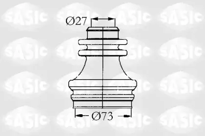 4003462   SASIC - Пильовик привідного валу SASIC купить