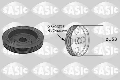 Ременный шкив, коленчатый вал SASIC купить