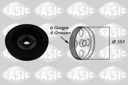 Ременный шкив, коленчатый вал SASIC купить