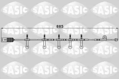Сигнализатор, износ тормозных колодок SASIC купить