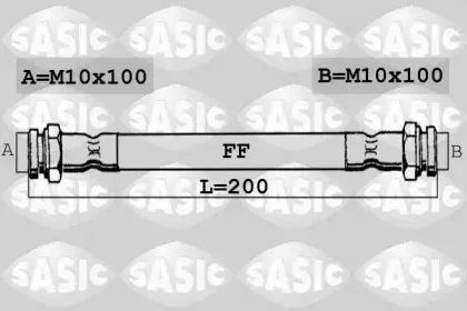 Тормозной шланг SASIC купить