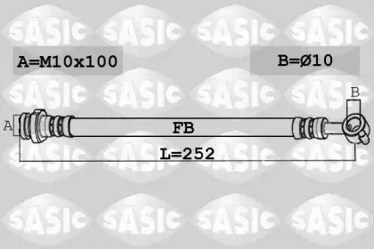 Тормозной шланг SASIC купить