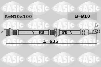 Тормозной шланг SASIC купить