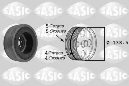 Ременный шкив, коленчатый вал SASIC купить