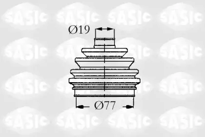 Комплект пылника, приводной вал SASIC купить
