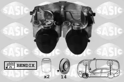 Тормозной суппорт SASIC купить