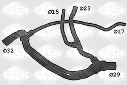 Шланг радиатора SASIC купить