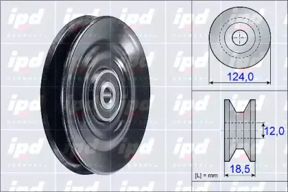 Паразитный / Ведущий ролик, клиновой ремень IPD купить