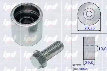 Паразитный / Ведущий ролик, зубчатый ремень IPD купить