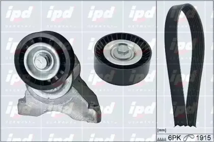 Поликлиновой ременный комплект IPD купить