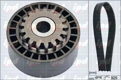 Поликлиновой ременный комплект IPD купить