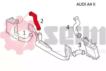 Трубка нагнетаемого воздуха SEIM купить