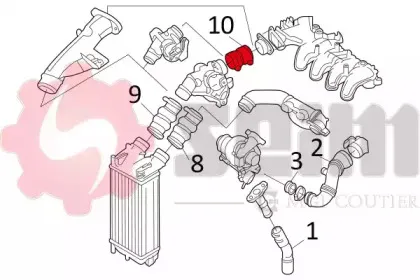 Трубка нагнетаемого воздуха SEIM купить