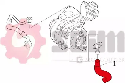 Трубка нагнетаемого воздуха SEIM купить