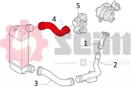 Трубка нагнетаемого воздуха SEIM купить