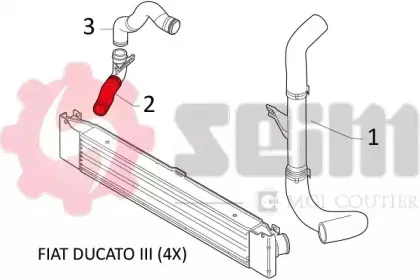 Трубка нагнетаемого воздуха SEIM купить