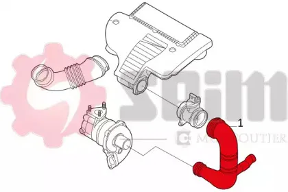 Трубка нагнетаемого воздуха SEIM купить