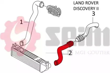 Трубка нагнетаемого воздуха SEIM купить