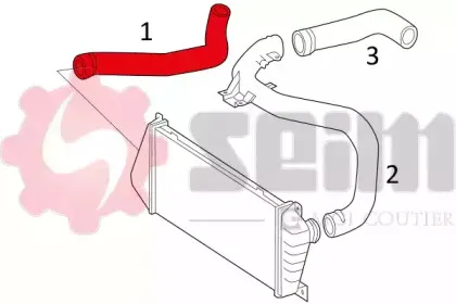 Трубка нагнетаемого воздуха SEIM купить