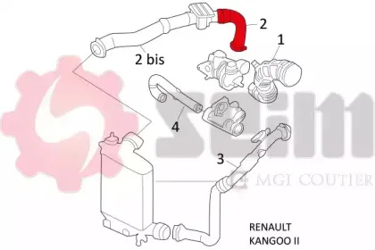 Трубка нагнетаемого воздуха SEIM купить