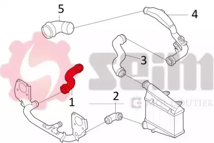 Трубка нагнетаемого воздуха SEIM купить