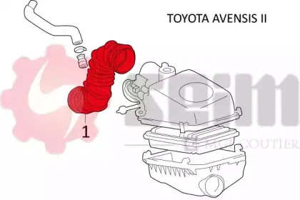 Трубка нагнетаемого воздуха SEIM купить