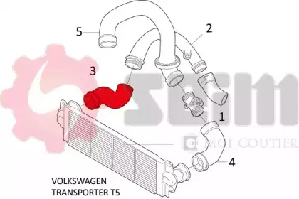 Трубка нагнетаемого воздуха SEIM купить