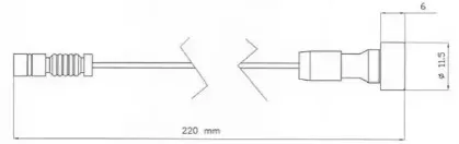Сигнализатор, износ тормозных колодок BERAL купить
